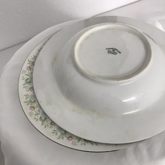 Johann Haviland Bavaria Germany Antique Pair of Bowls - Picture 8 of 8